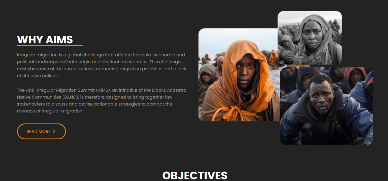 AntiIrregularMigration.org is a mission-driven platform dedicated to protecting African communities from the dangers of irregular migration and the exploitation of vulnerable individuals by fraudulent agencies.